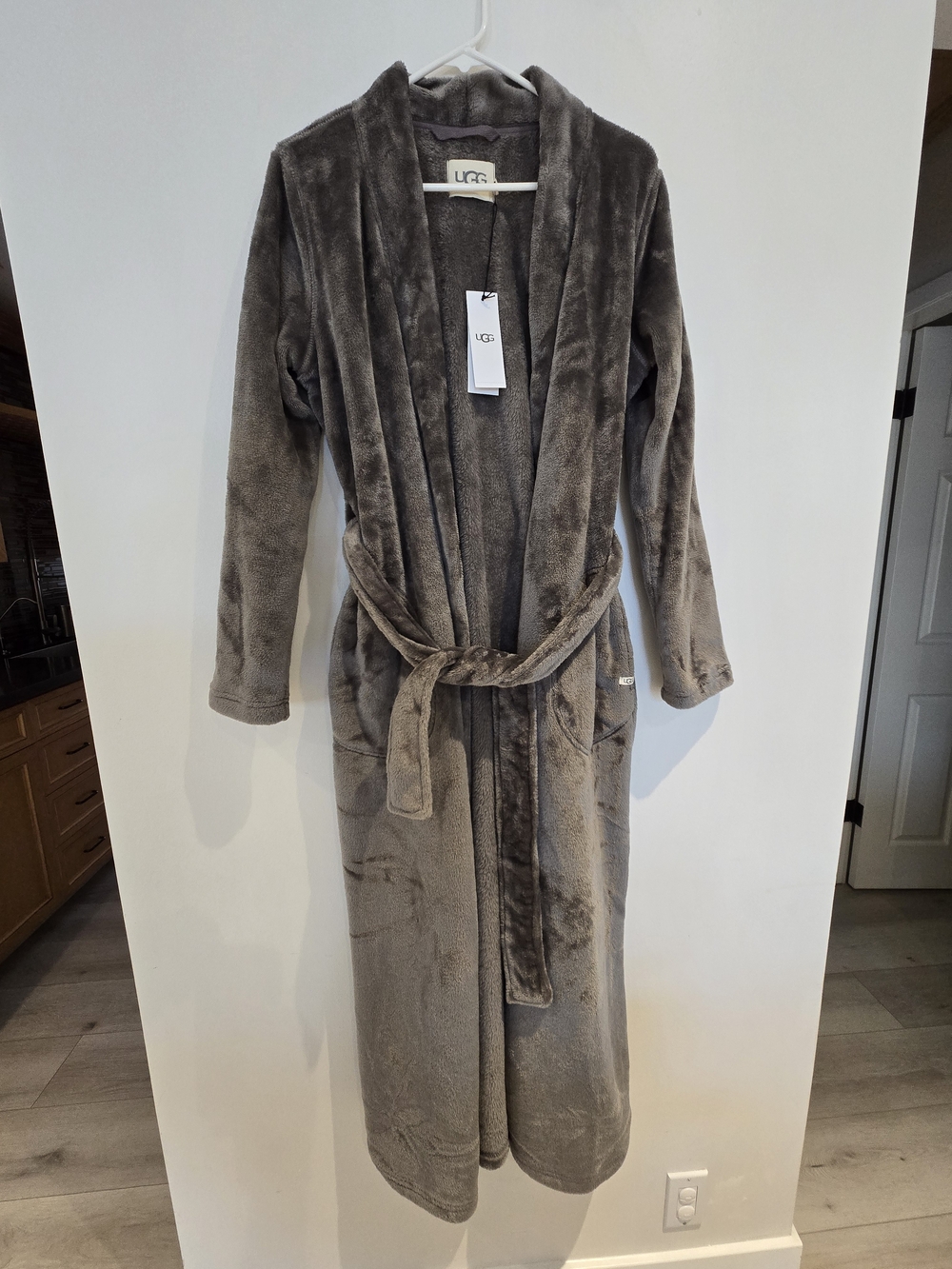 UGG Plush Long Robe - Taupe